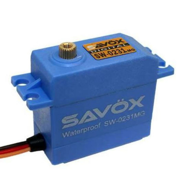 Savox #SW0231MG Plus  Waterproof Servo 15kg