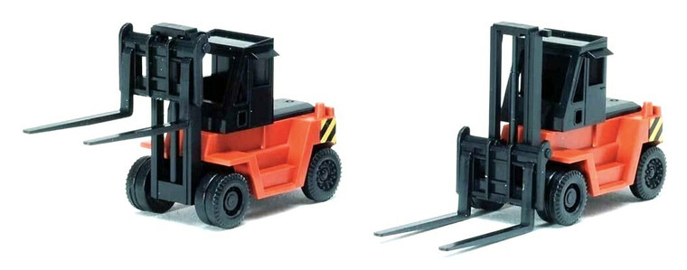 Tomix # 3518 N Forklift Truck Set of 2 Orange