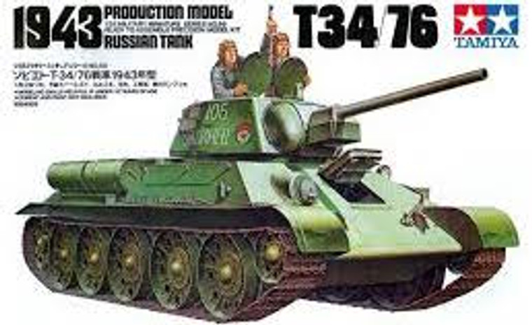 Tamiya #35059 1/35 T34/76 1943 Production