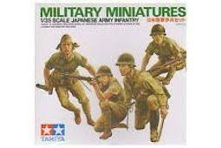 Tamiya #35090 1/35 4 Japanese Army Infantry Figures