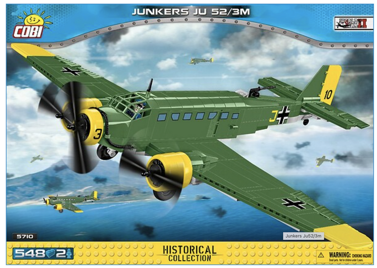 Cobi #5710  Junkers JU-52 500PCS