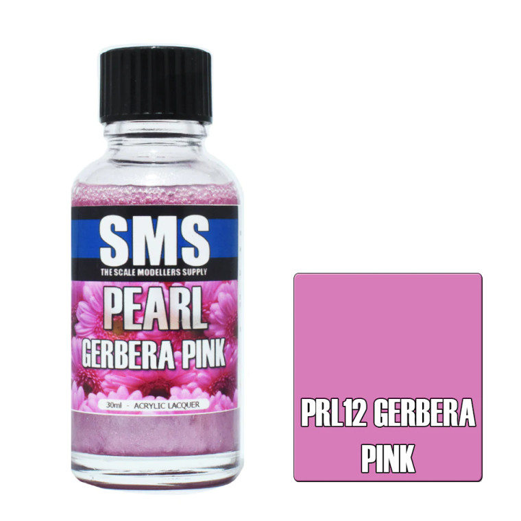 SMS #PRL12 Pearl GERBERA PINK 30ml