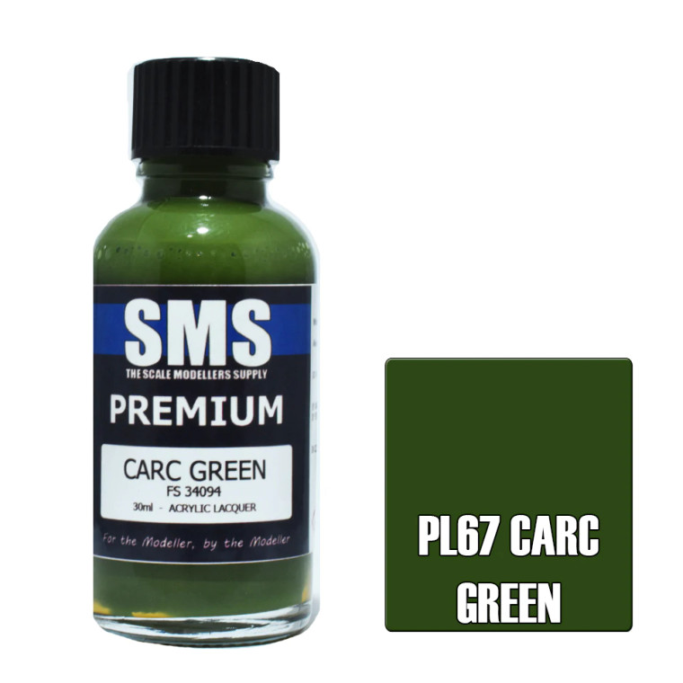SMS #PL67  Premium Carc Green Acrylic Lacquer-30ml