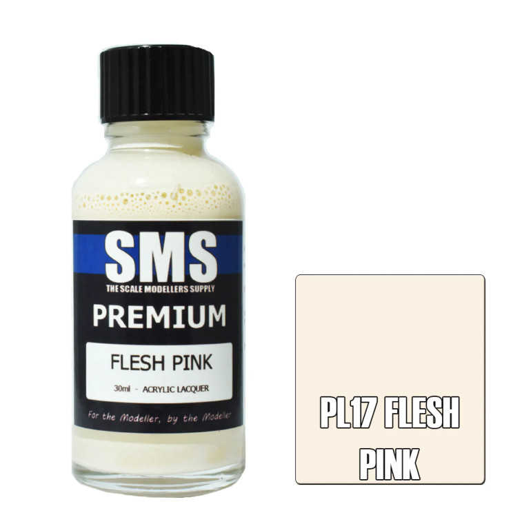 SMS #PL17 Premium Flesh Pink  Acrylic Lacquer 30mL