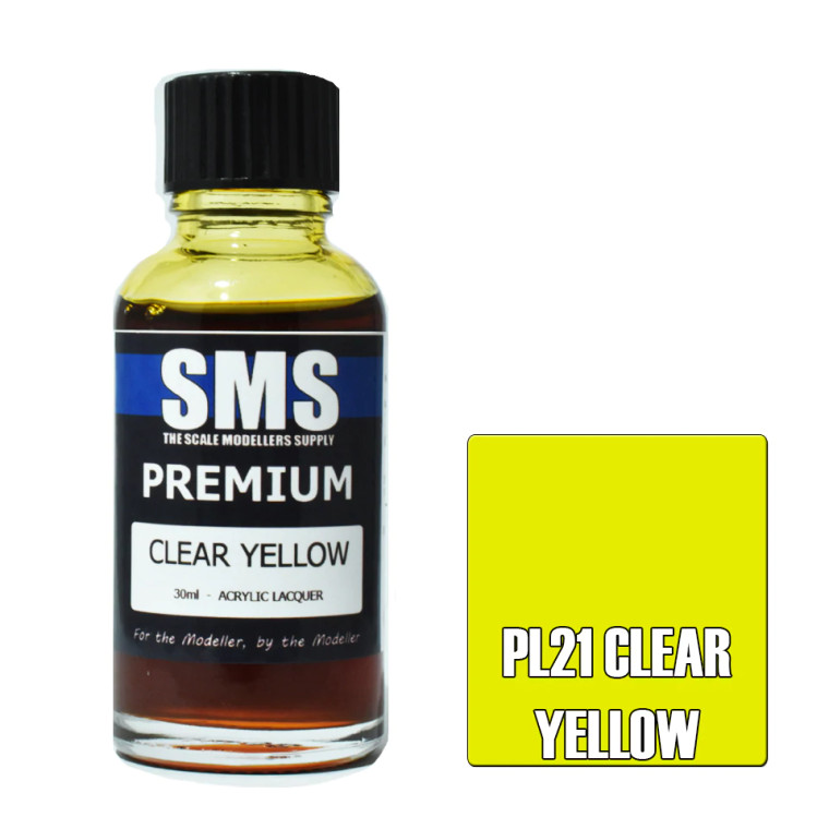 SMS #PL21 Premium CLEAR YELLOW 30ml