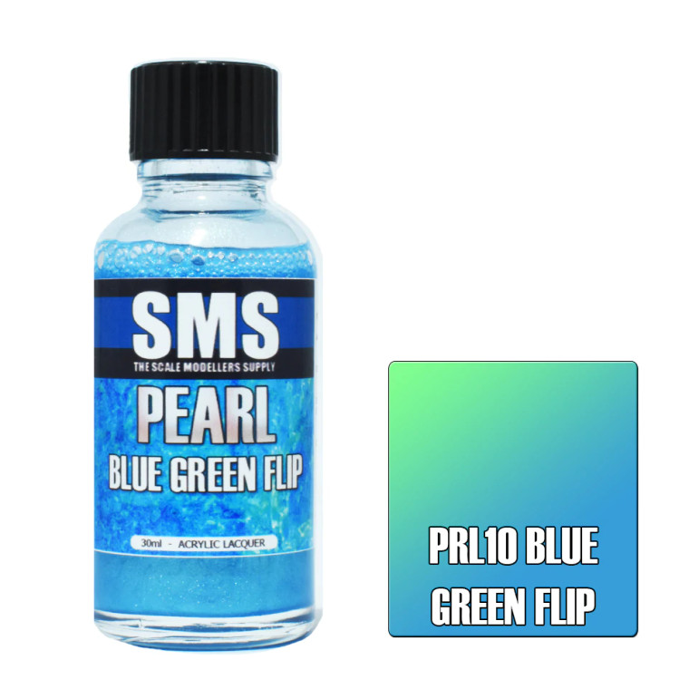 SMS #PRL10 Pearl BLUE GREEN FLIP 30ml