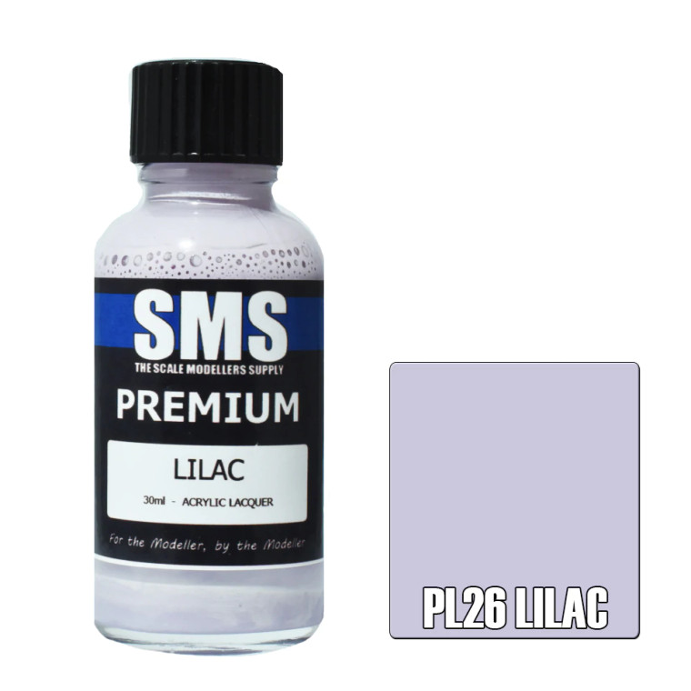 SMS #PL26 Premium Lilac Acrylic Lacquer-30ml