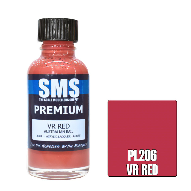 SMS #PL206 Premium VR RED 30ml