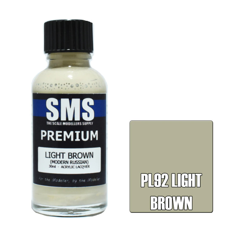 SMS #PL92 Premium  Light Brown Acrylic Lacquer 30ml