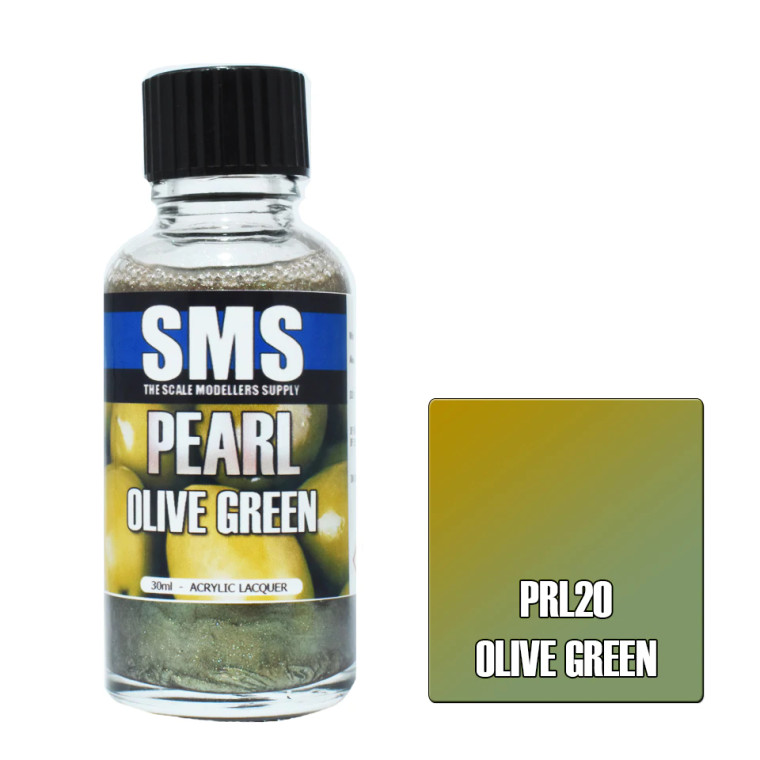 SMS #PRL20 Pearl OLIVE GREEN 30ml