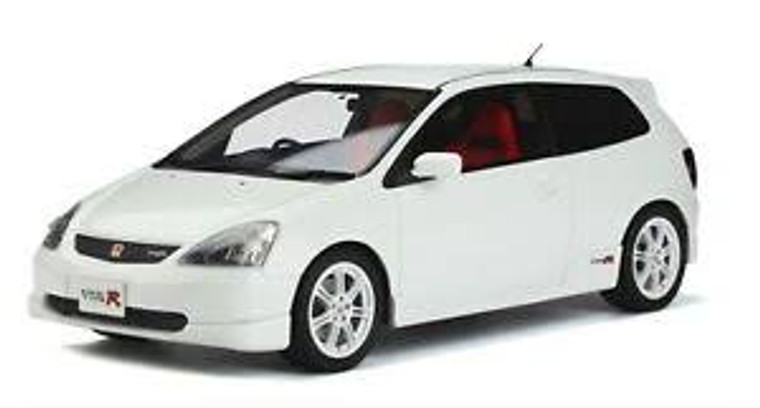 Paragon Model #PA65341 1/64 2001 Honda Civic Type R EP3-Championship White RHD