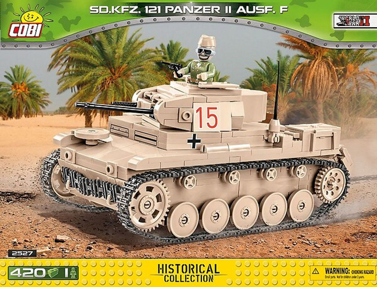 Cobi #2527 Sd.Kfz.121 Panzer II Ausf. F