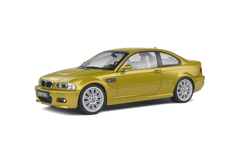 Solido #S1806501 1/18 BMW E46 M3 Phoenix Yellow