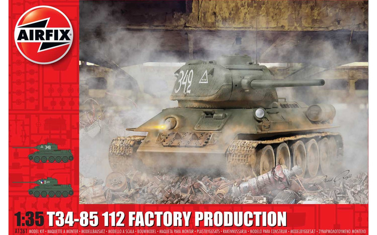 Airfix #A1361  1/35 T34-85 112 Factory Production