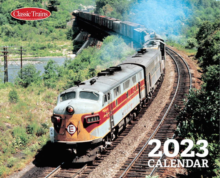 Model Railroader #68206  Classic Trains 2023 Calendar