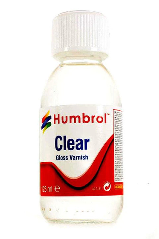 Humbrol #107431 Gloss Clear Varnish-125ml