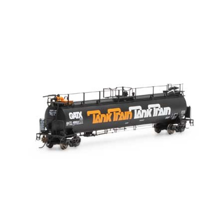 Athearn Genesis #ATHG67915 HO TankTrain Intermediate,GATX/Orange Letter