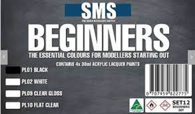 SMS #SET12 Air Brush Essential Colours For Beginners