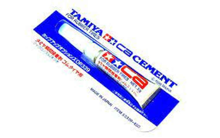 Tamiya #53339 CA Cement for Rubber Tyres