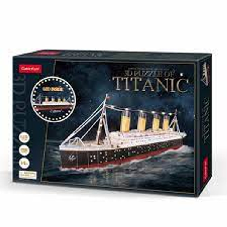 Cubic Fun #LS521H XXL 3D Titanic w/LED Lights