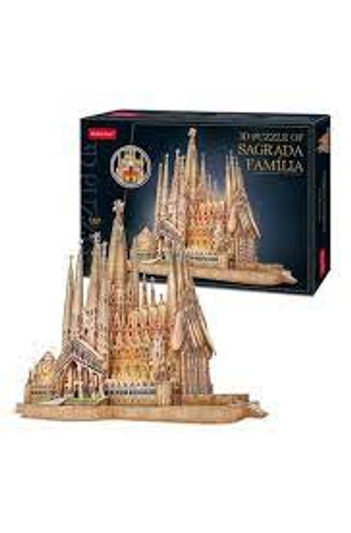 Cubic Fun #L530H XXL 3D Sagrada Família w/ LED LightPuzzle