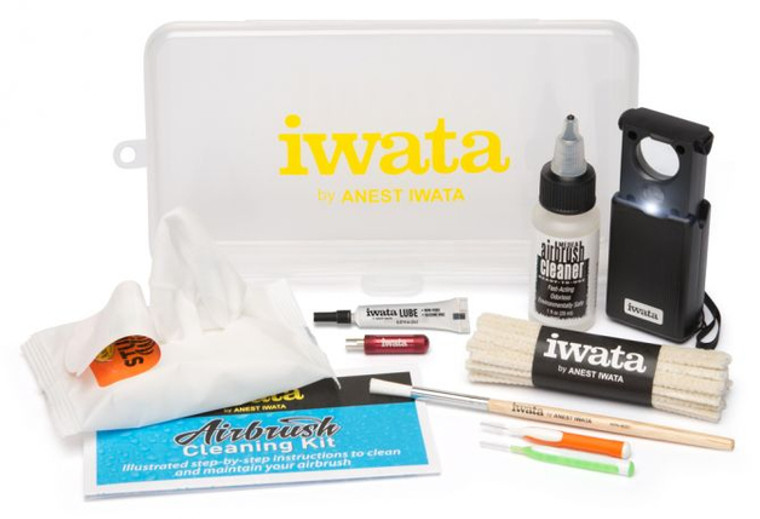 Iwata #CL100 Airbrush Cleaning Kit