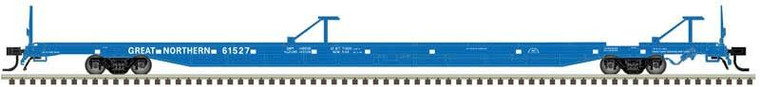 Atlas #50004447 N Scale ACF 89' 4" Intermodal Flatcar  Great Northern 61526 (Big Sky Blue)