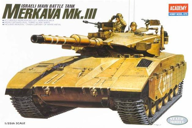 Academy #13267 1/35 I.D.F. Merkava MK III 1/35 Model Kit