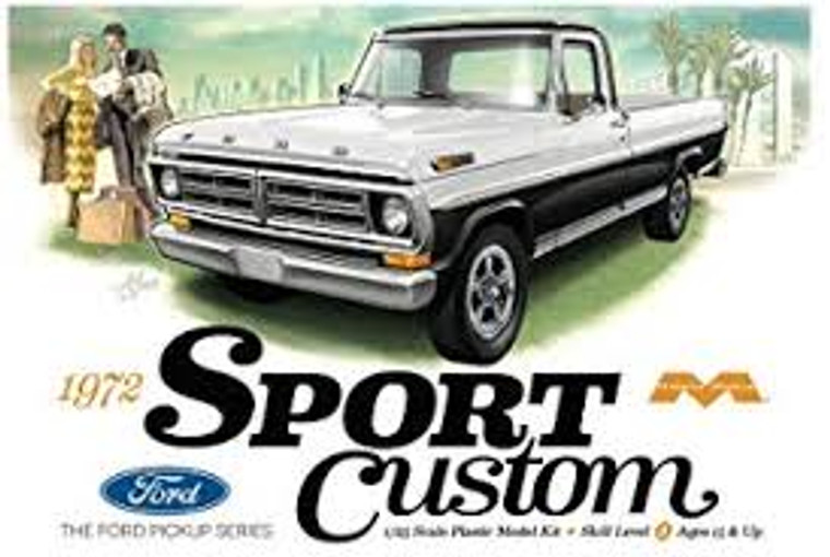 Moebius Models #1220 1/25 1972 Ford Sport Custom