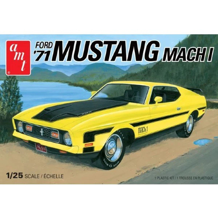 AMT #1262 1/25 1971 Ford Mustang Mach 1