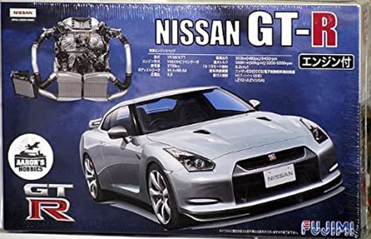 Fujimi #037943 1/24 Nissan GT-R (R35)w/engine