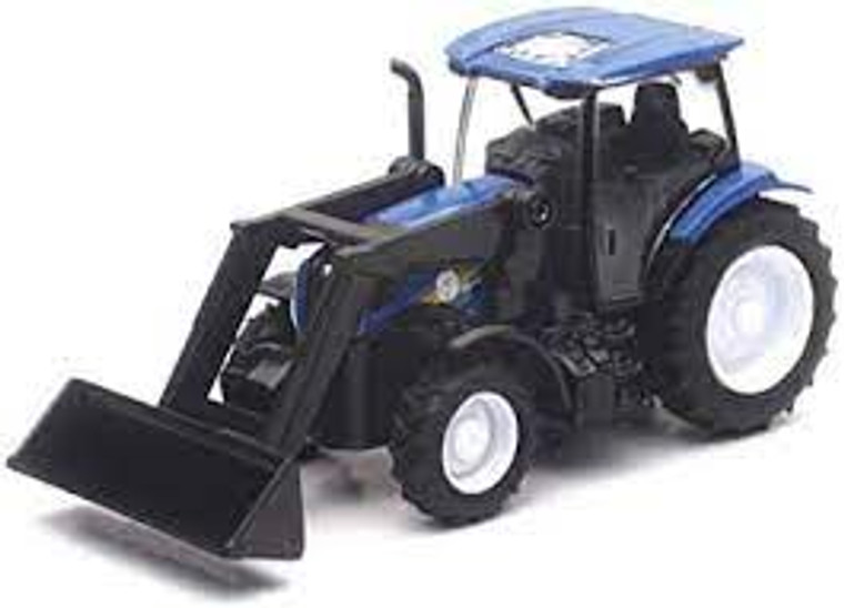 New Ray #32123 1/50 New Holland Farm Tractor w/ Loader