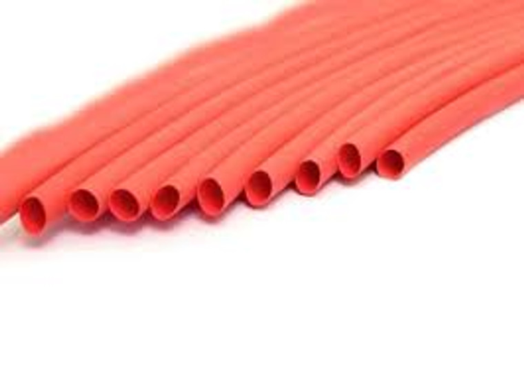 DNA #WAH104 4mm x 300mm Red Heat Shrink-10pce