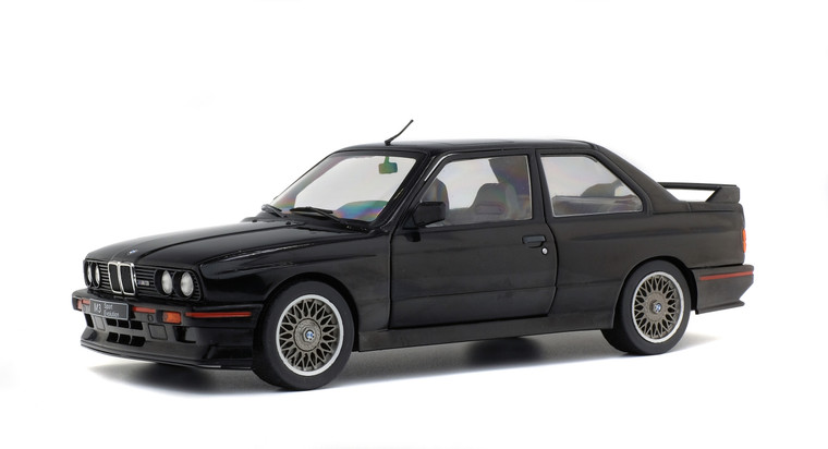 Solido #S1801501 1/18 1990 BMW E30 M3 Sport Evo (Gloss Black)