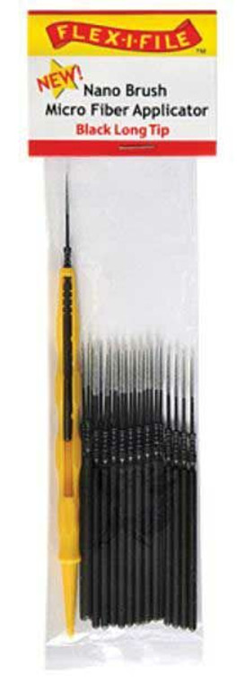 Flexi-File #M934002 Nano Brush -- Long Tip & 1 Applicator Handle/Holder