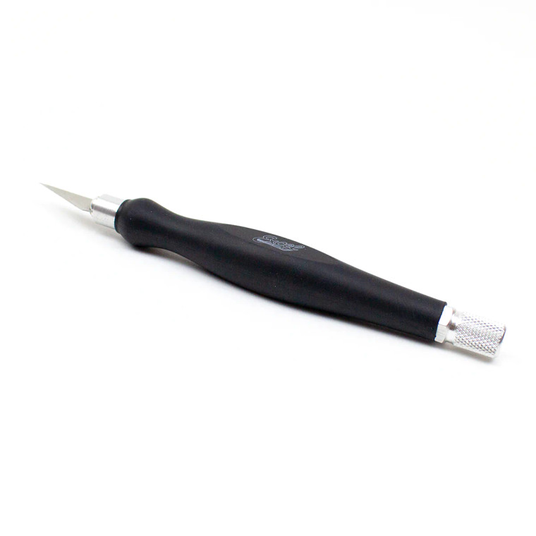 Excel #EXC16026 Rubber Grip No.1 Knife-Black