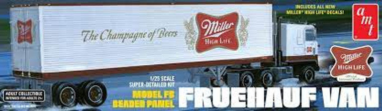 AMT #1234 1/25 Fruehauf Trailer-'Millers'