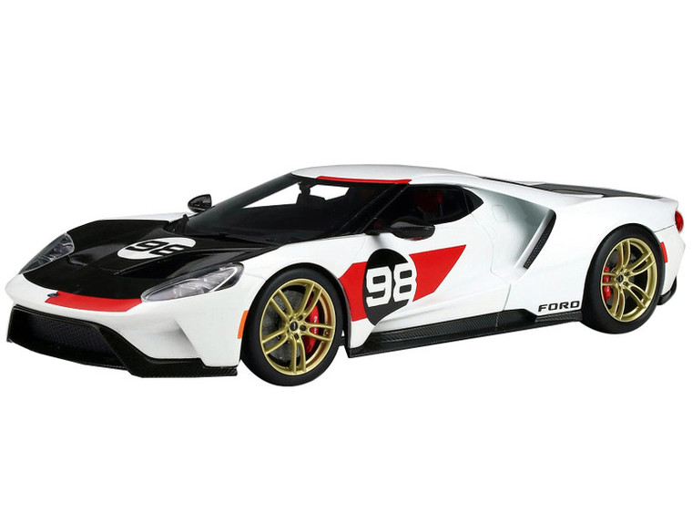 GT Spirit #US037 1/18 2021 Ford GT #98 Heritage Edition