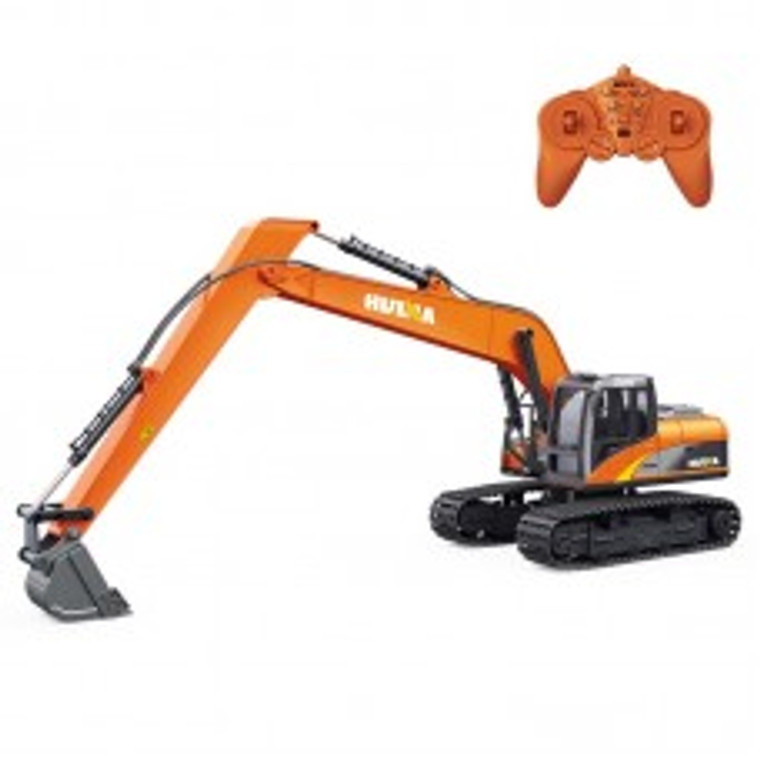 Huina #1551 1/14 2.4G 15 CH RC Excavator w/ Long Reach Boom