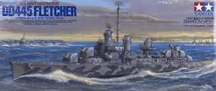 Tamiya #78012 1/350 U.S Destroyer "DD-445 Fletcher"