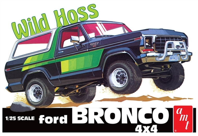 AMT # 1304 1/25 1978 "Wild Hoss" Ford Bronco 4x4