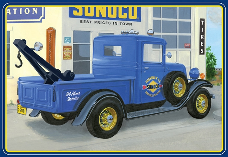 AMT #1289 1/25 1934 Ford "Sunoco" Pickup (3 'n 1) Stock, Custom, or Service