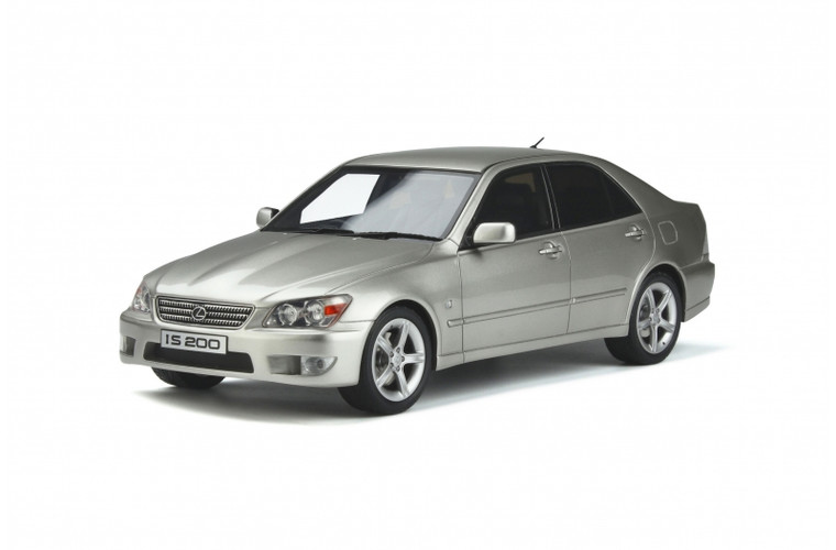 Otto #OT991 1/18 1998 Lexus IS200 (Toyota Altezza)-Millennium Silver