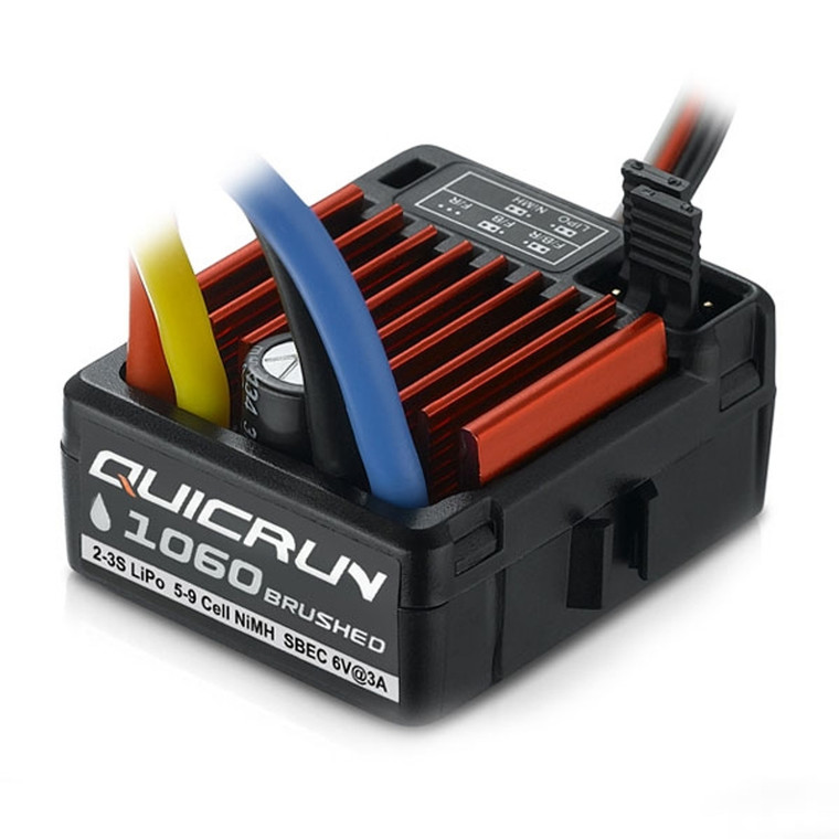 Hobbywing # 1060 QUICRUN WP-1060 BRUSHED ESC (2-3S)