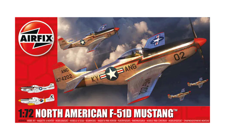 Airfix #A02047A 1/72 North American F-51D Mustang