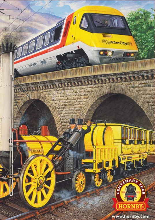 Hornby #HB5006 The First Hundred Years-1000 Pce Puzzle