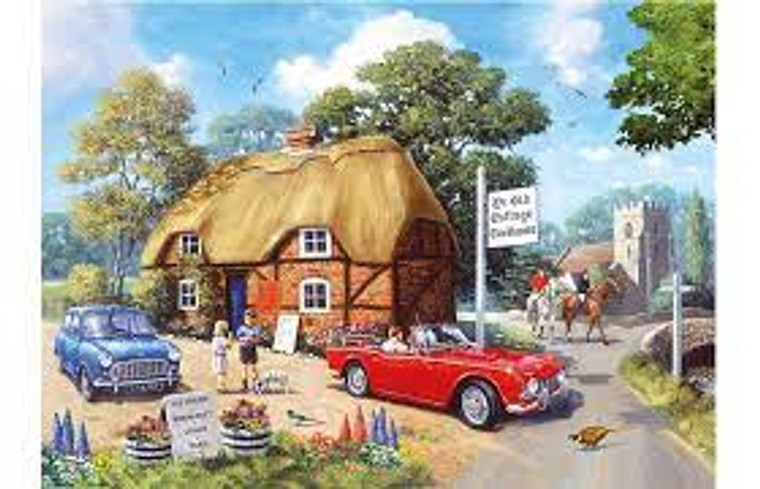 Nostalgia Collection #K33003 A Stop For Tea 1000 Pieces Jigsaw Puzzle