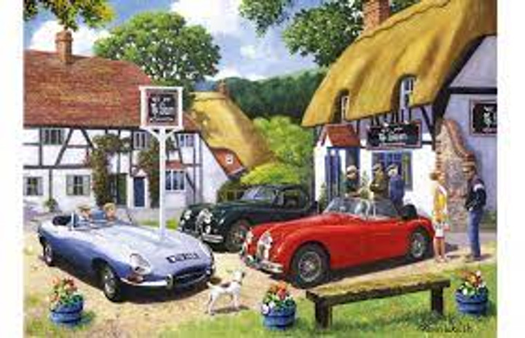 Nostalgia Collection #K33016 Classic Car Club 1000 Pieces Jigsaw Puzzle