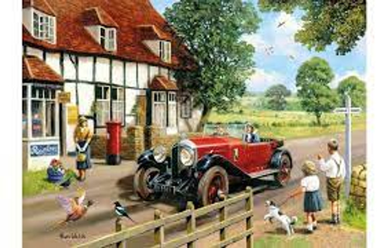 Nostalgia Collection #K33013 Out in The Country 1000 Pieces Jigsaw Puzzle