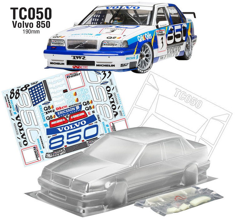 Team C #TC050 1/10 Volvo 850 BTCC 190mm